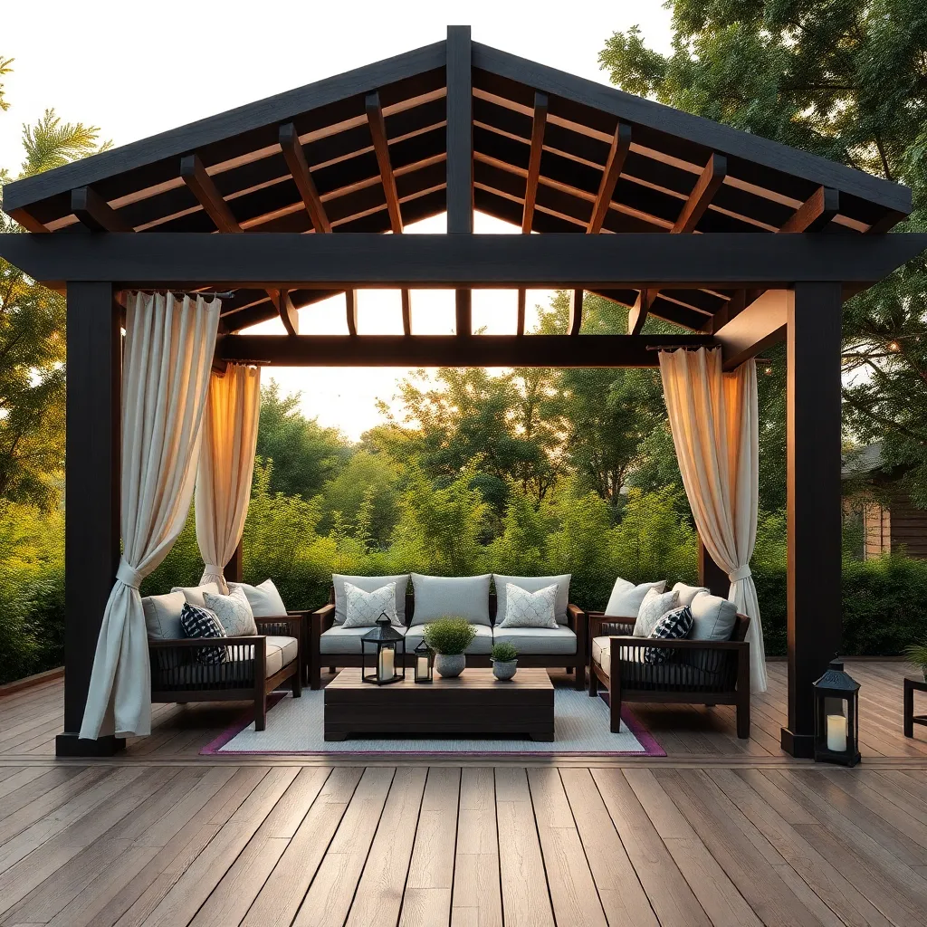 Design Styles for Pergola-Gazebo Hybrids