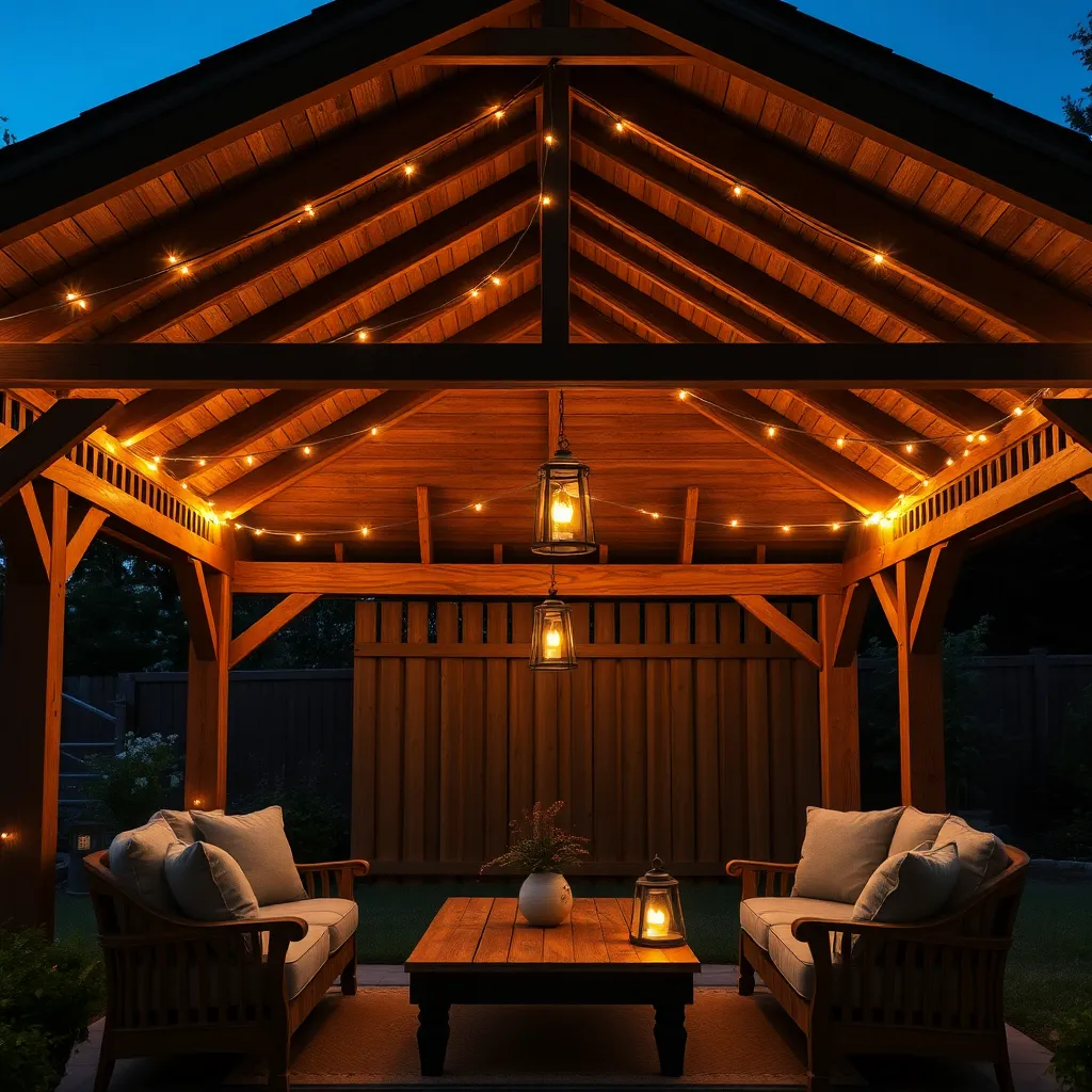 Install Lights and Secure Fixtures