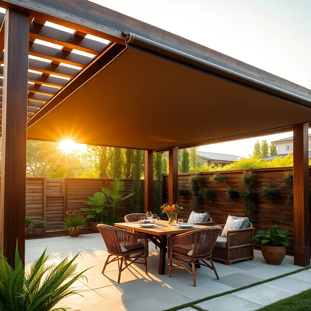 Incorporate Retractable Shade Covers