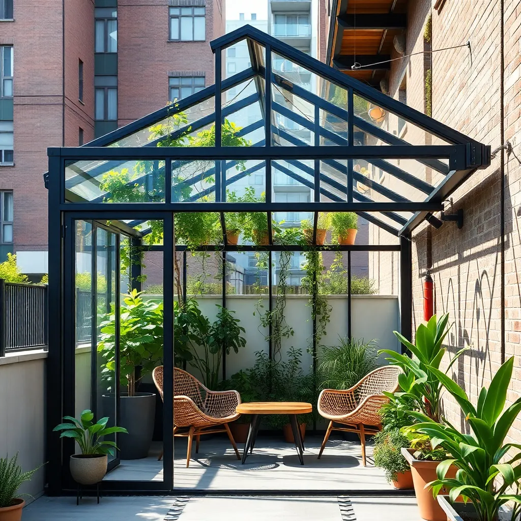 Urban-Friendly Greenhouse Shelters