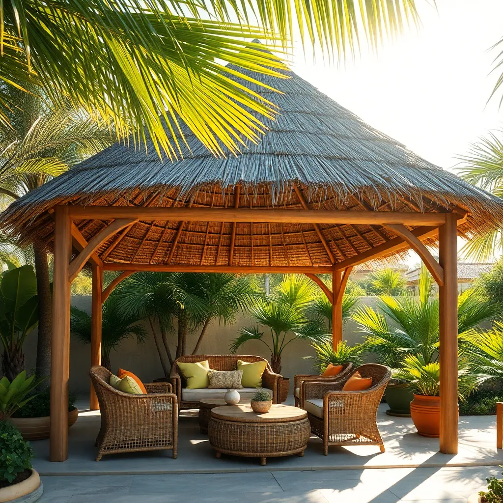 Thatched Roof Huts: Natural Cooling