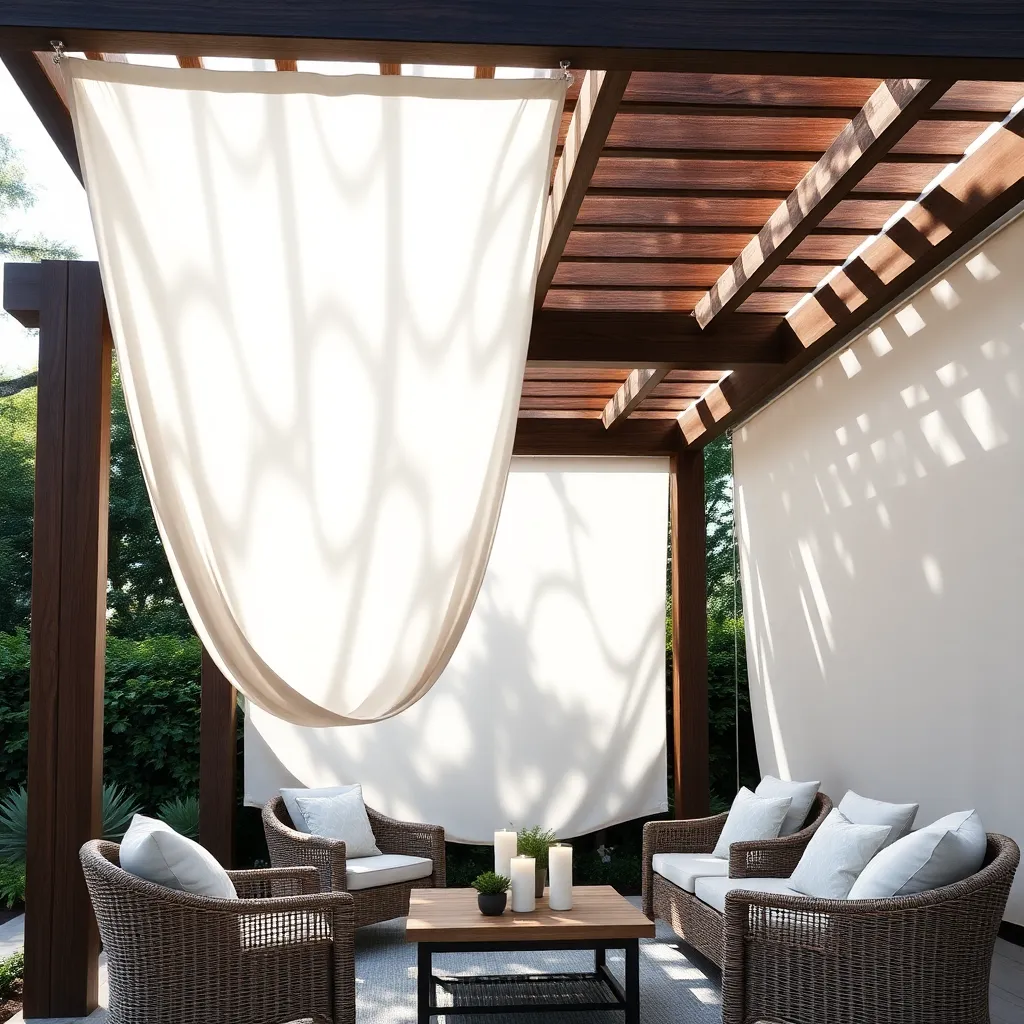 Use Retractable Fabric Panels