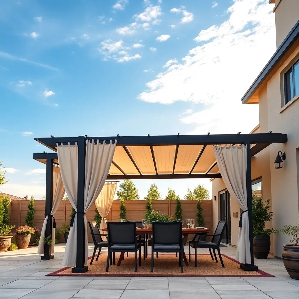 Pergolas With Retractable Roofs