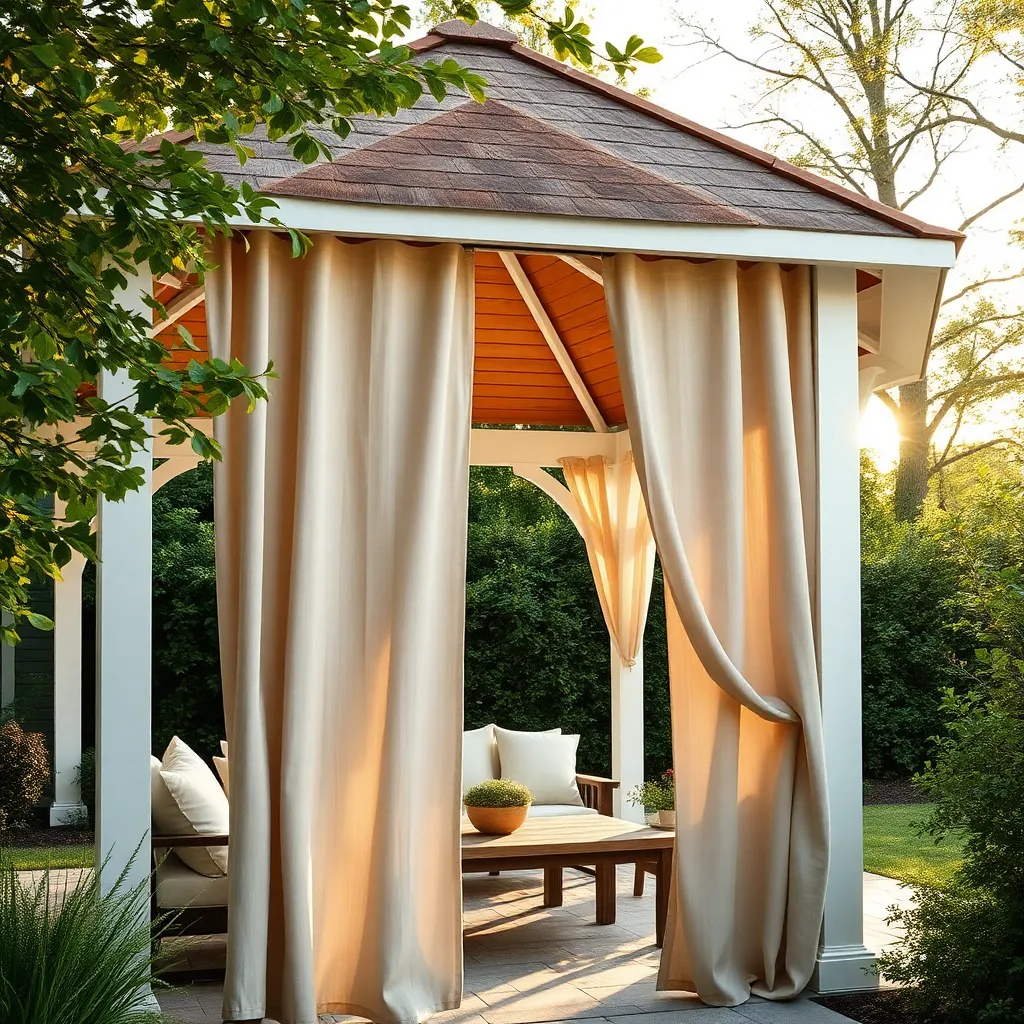Use Weather-Resistant Curtains