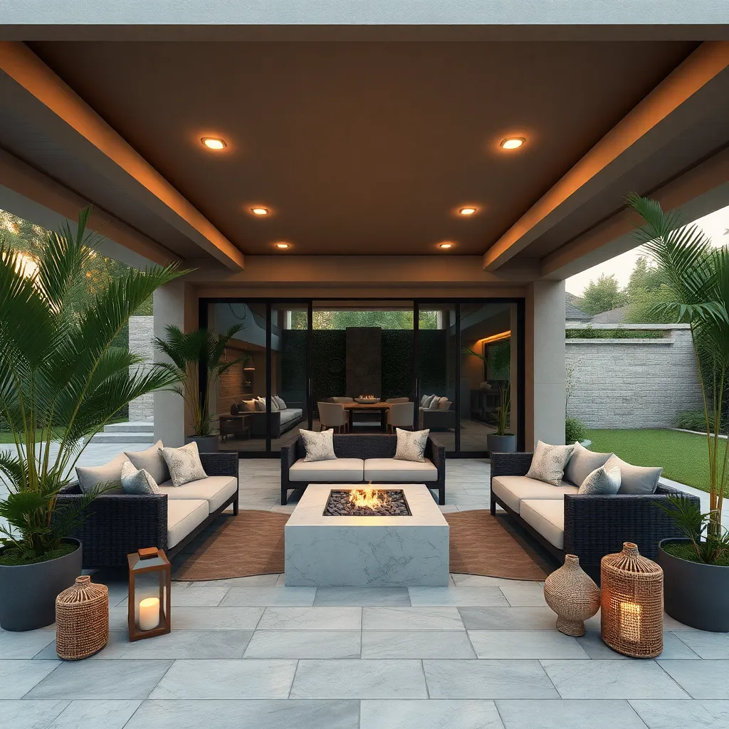 Innovative Outdoor Rooms With Luxury Touches