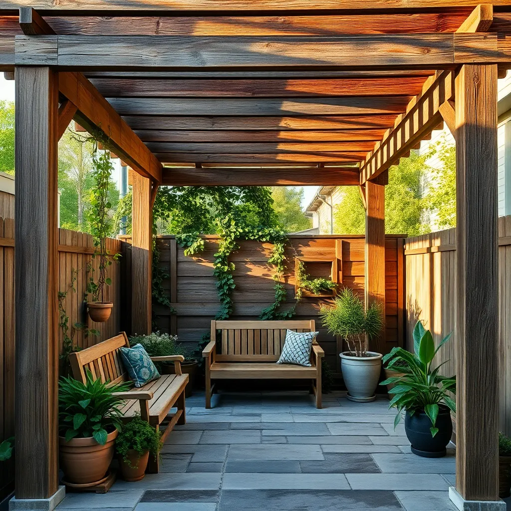 Incorporate Recycled Wood for Structure