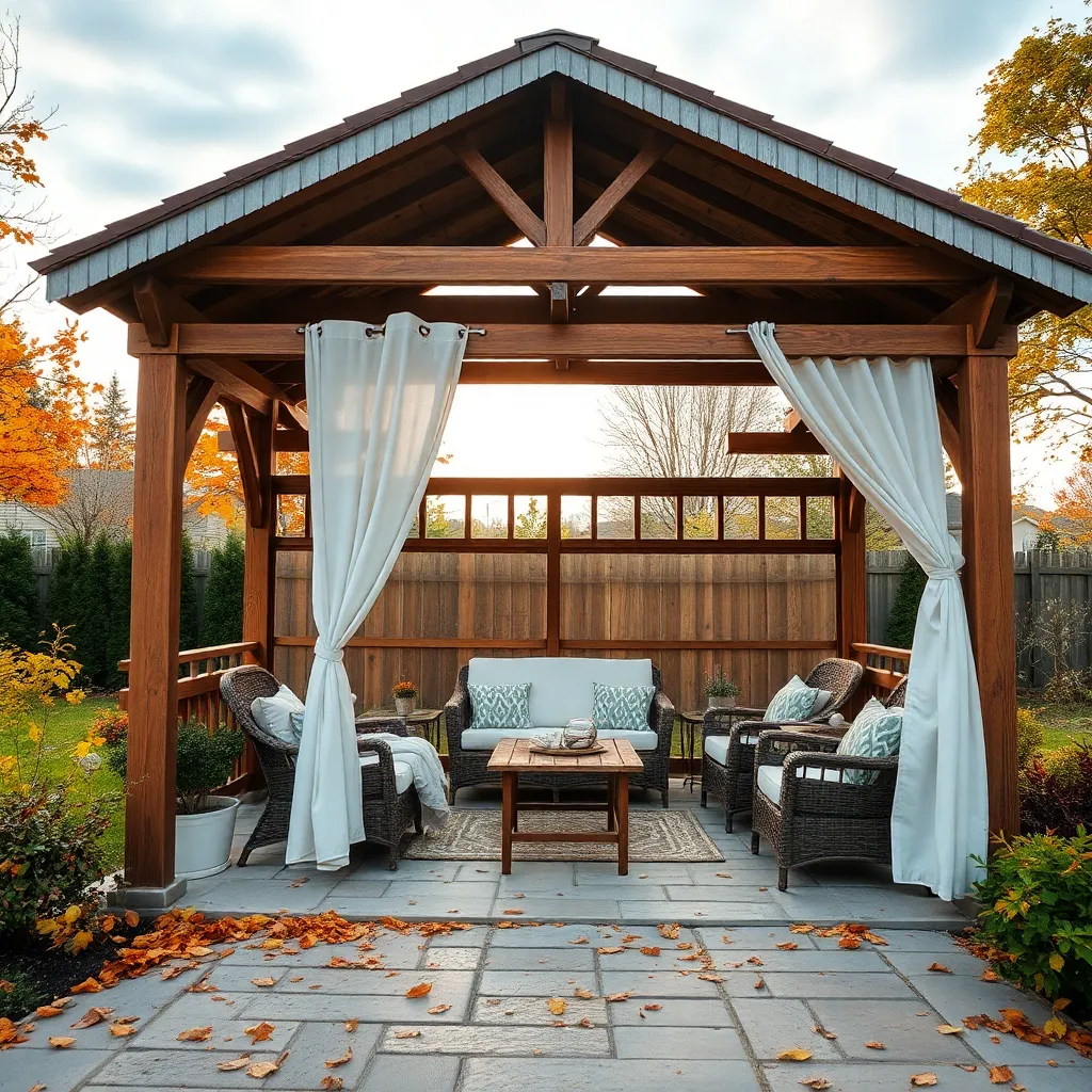 Maintaining Gazebos Through Weather Changes