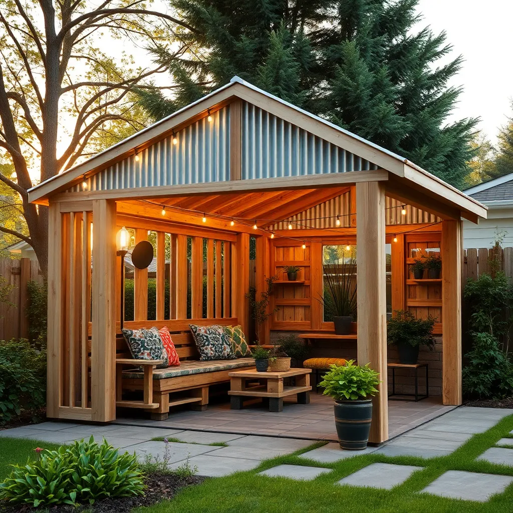 Easy Pallet Wood Shelter Designs