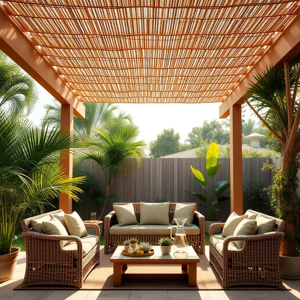 Bamboo Pergola (Eco-Friendly Material)