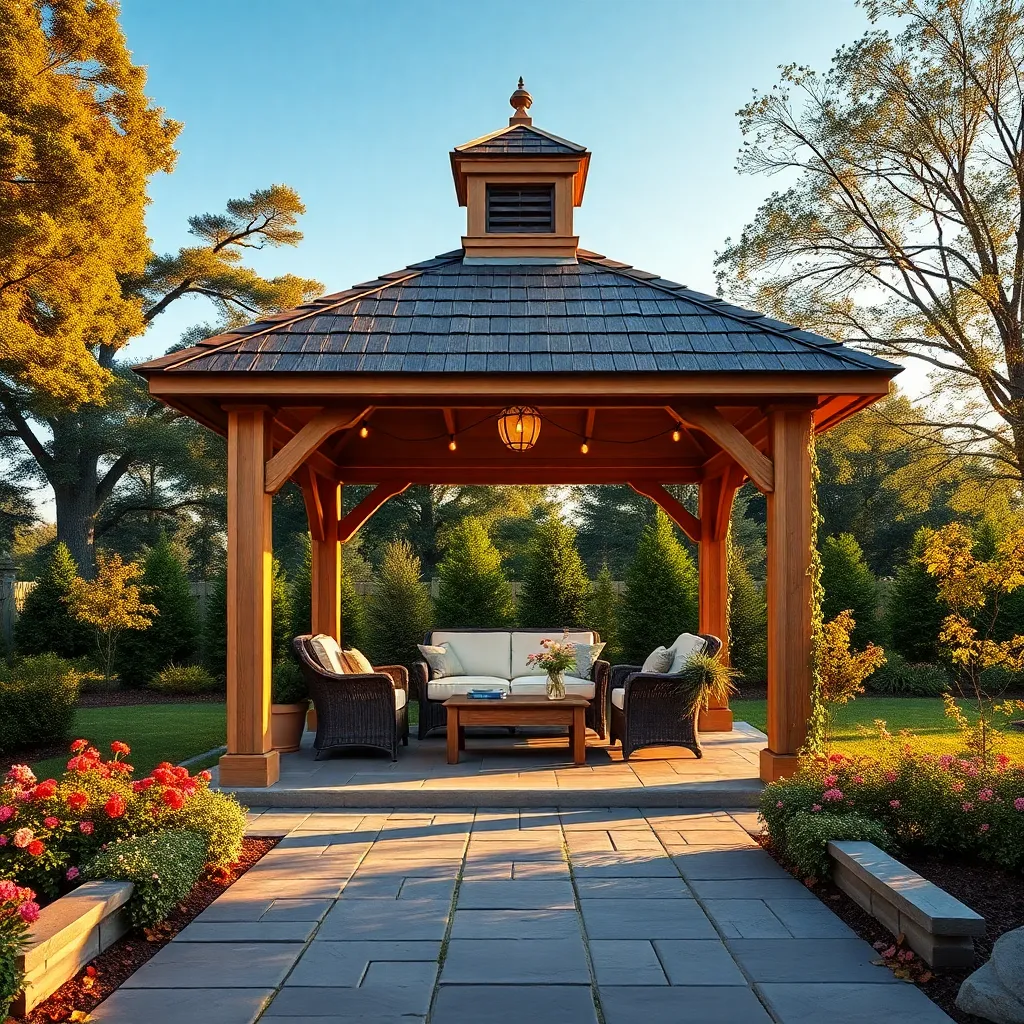 Classic Wooden Gazebo Designs