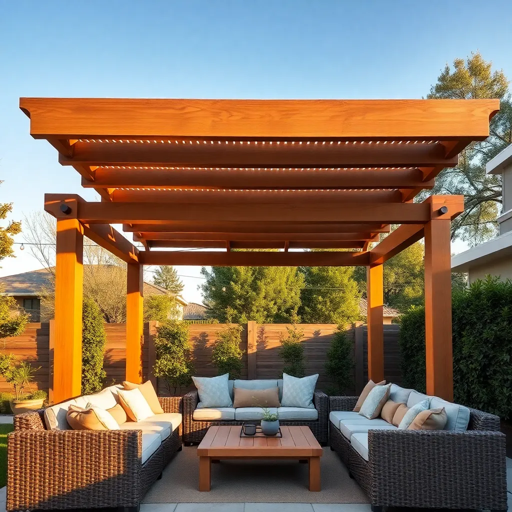 Choose Pergola Style and Size