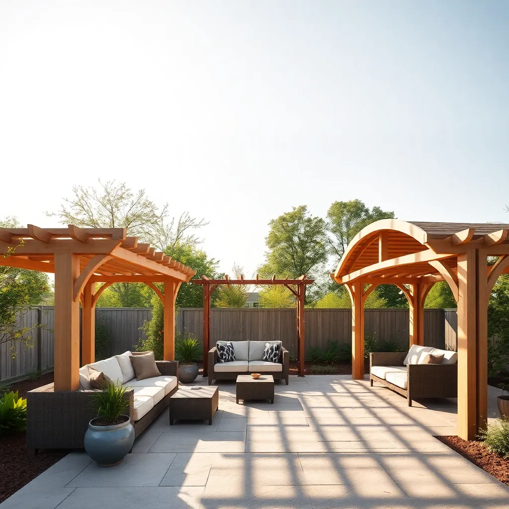 Popular Pergola Shape Options