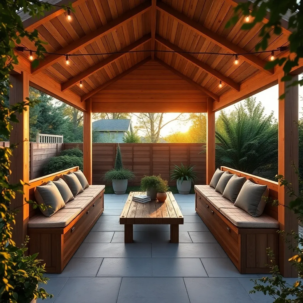Create Built-In Storage Benches