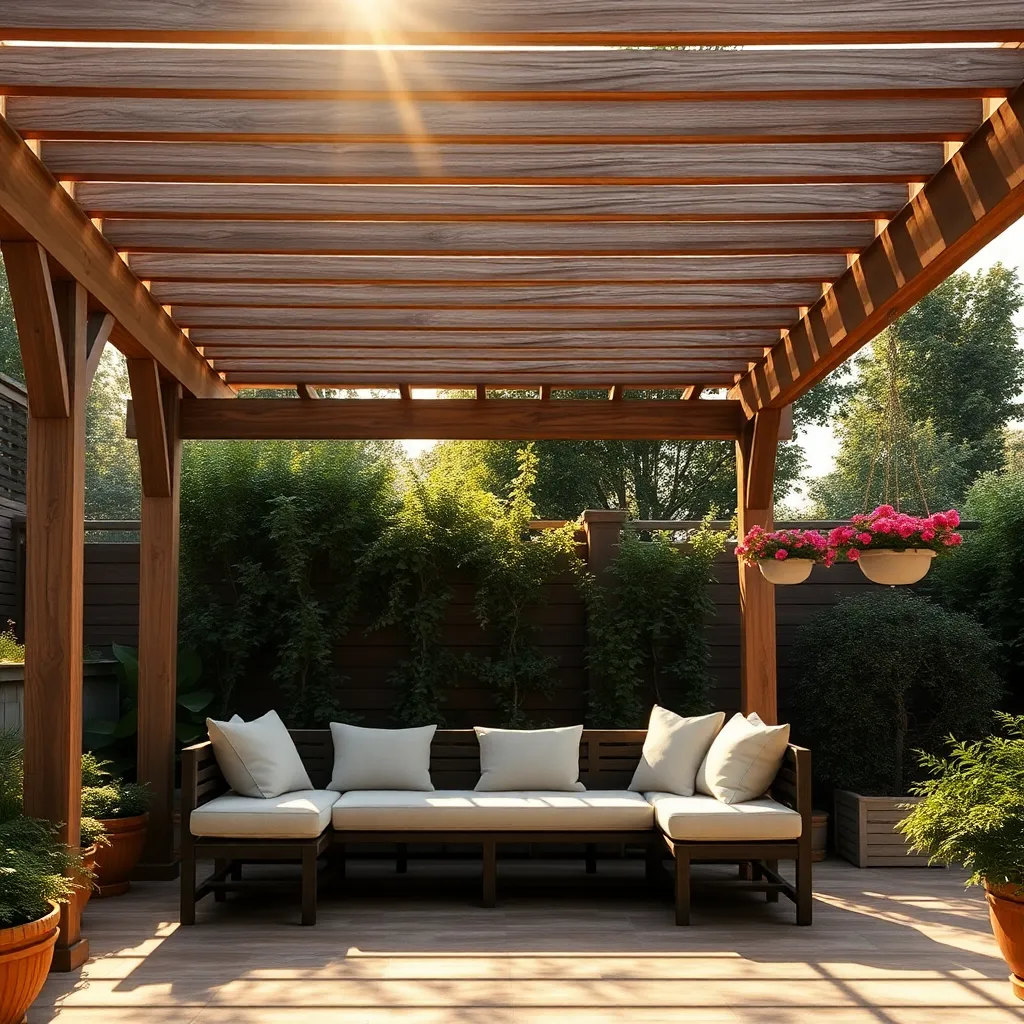 Add Cushioned Bench Seating