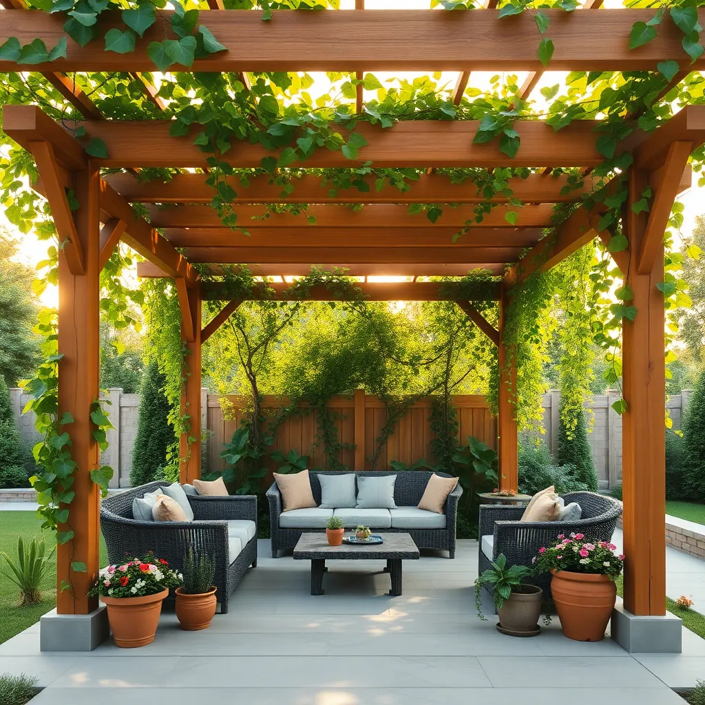 Adding Climbing Plants for Shade