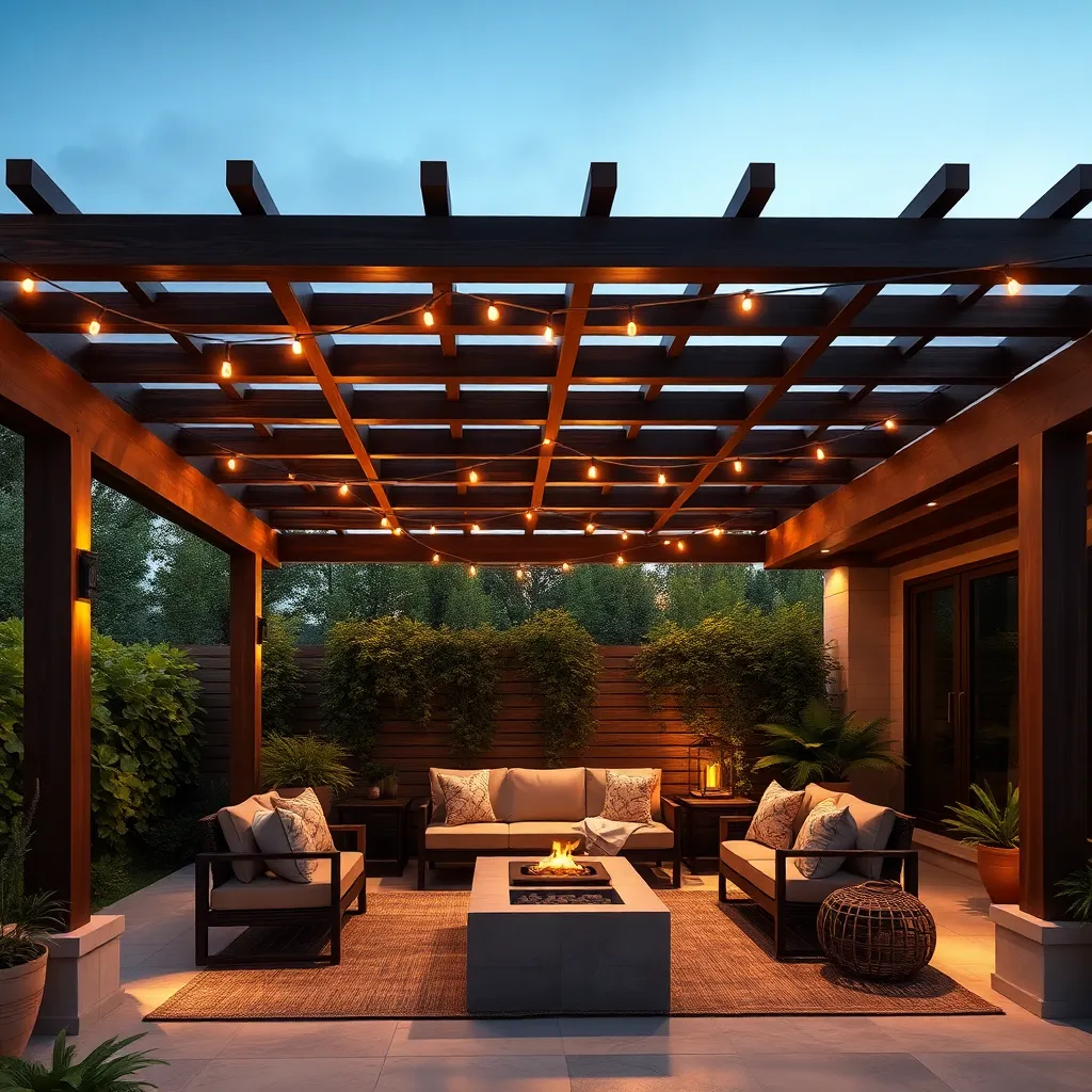 Optimizing Pergola Lighting for Ambiance