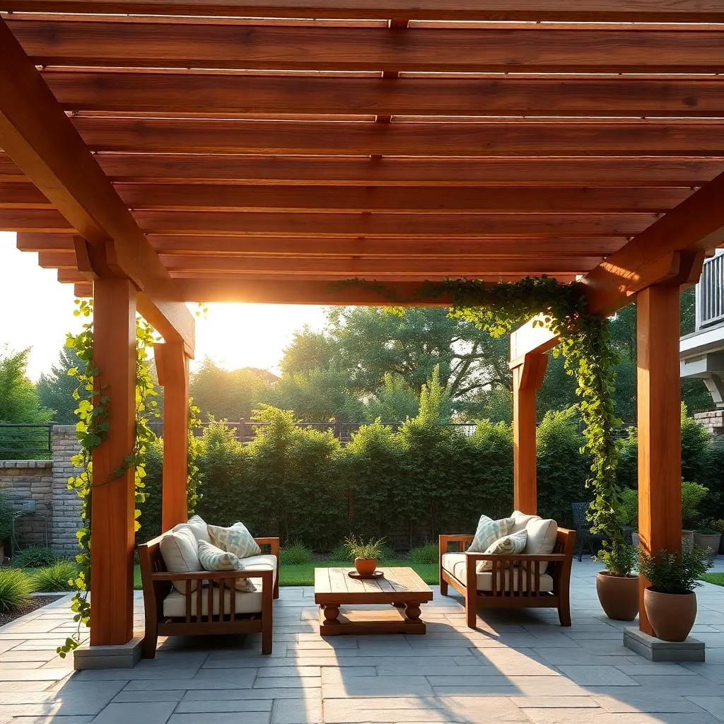 Building a Classic Wooden Pergola