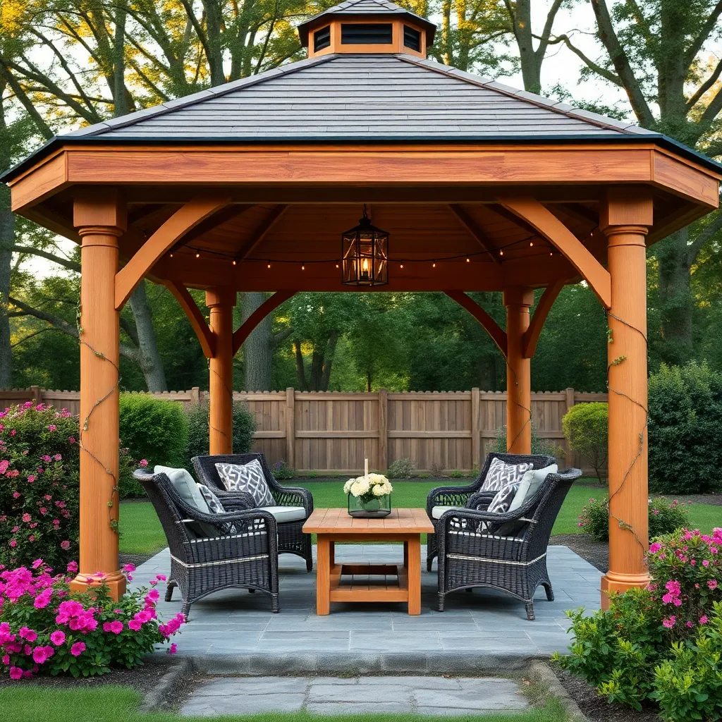 Classic Wooden Gazebo Designs
