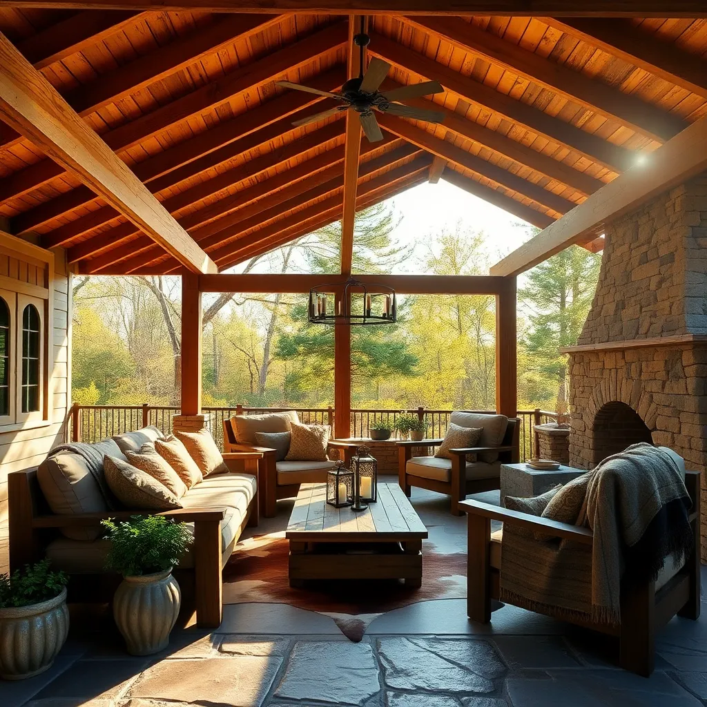 Choose Cozy Rustic Furnishings