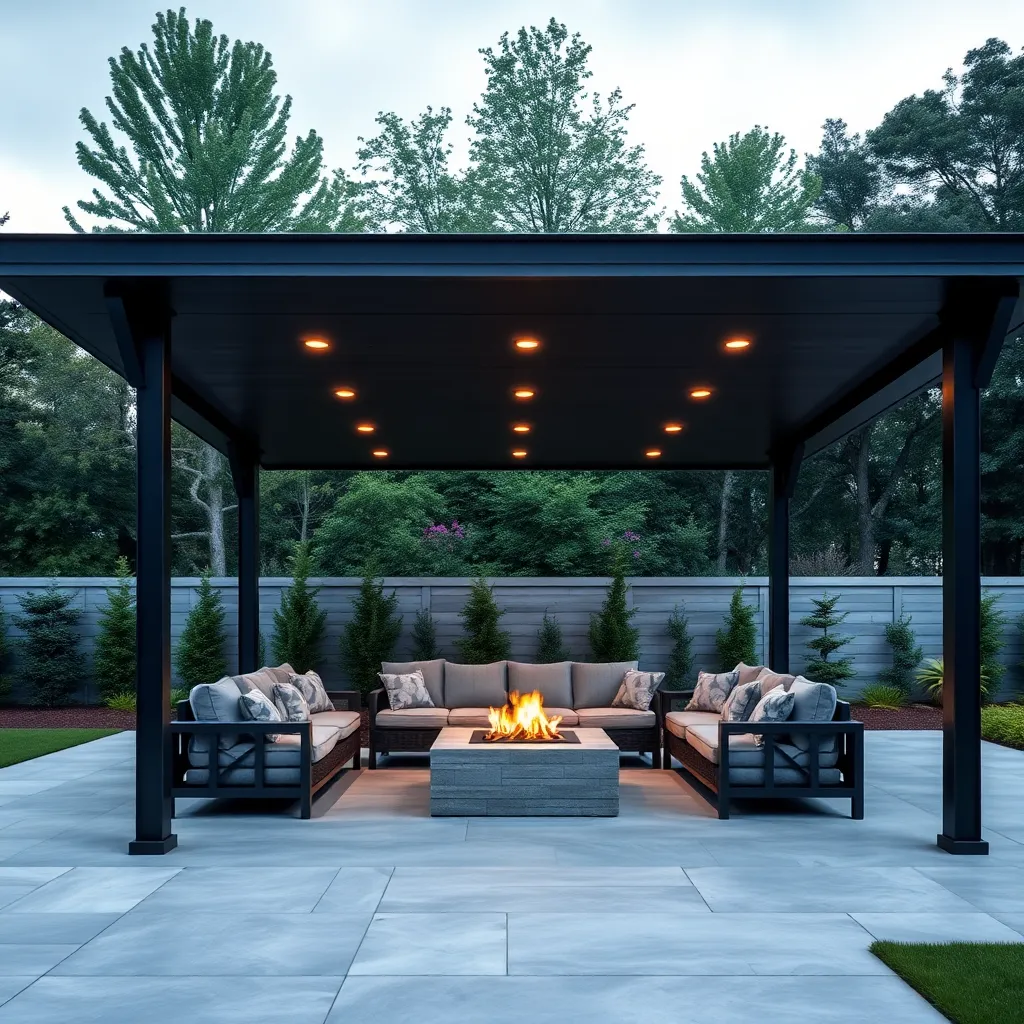 Sophisticated Pavilions Elevating Outdoor Living
