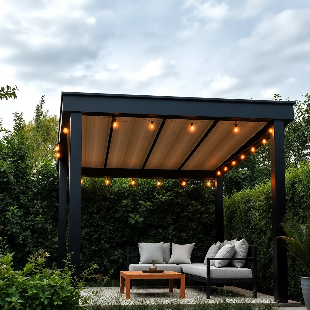 Modern Pergolas for Secluded Comfort