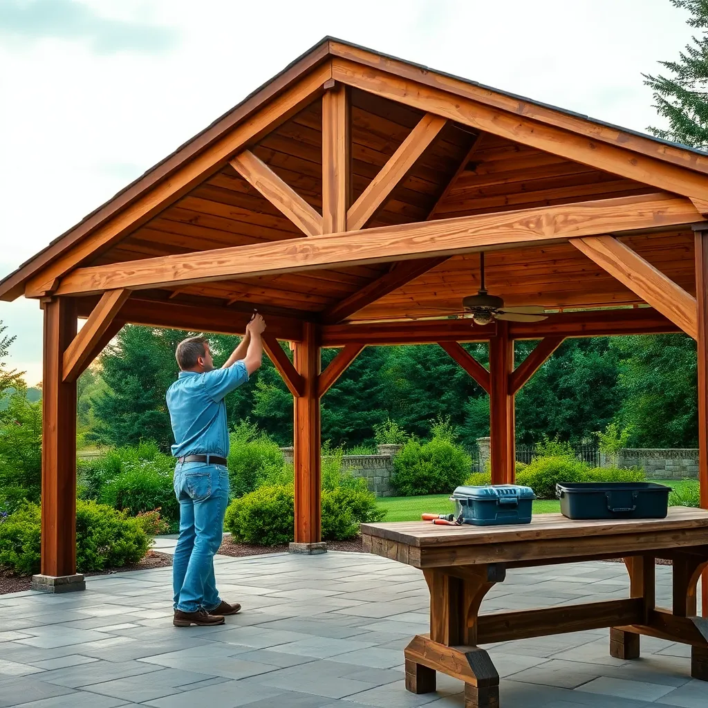 Maintaining Your DIY Pavilion Kit