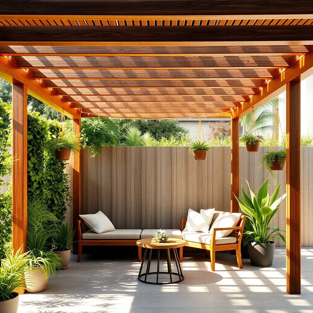 Incorporating Greenery in Small Patios