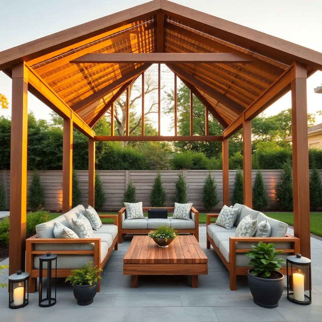 Designer Gazebos With Stylish Flair