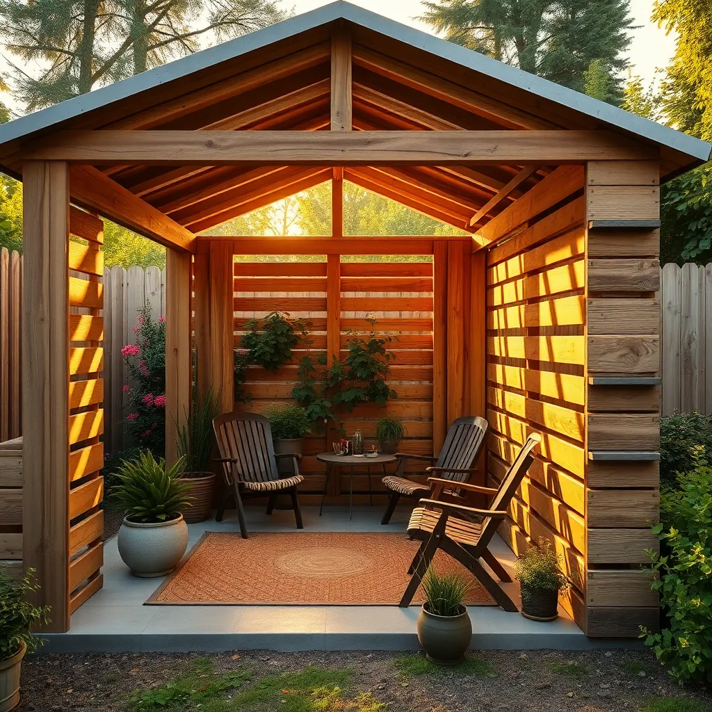 Building a Pallet Wood Shelter